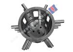 Corrosion Resistance Tungsten Carbide Parts Grinding Rotor Smooth Surface