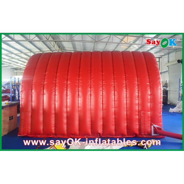 Inflatable Tunnel Tent Red Waterproof Inflatable Air Tent Inflatable Tunnel With Custom Logo Mark inflatable tent campin
