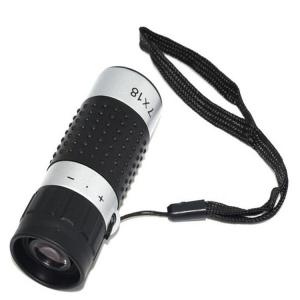 China 7x18 Golf Distance Scope Monocular 163m / 489ft Black Silver factory