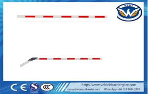 China Max 6 Meter Barrier Straight Arm With 45 Degree Fold For Automatic Boom Barrier Gate factory