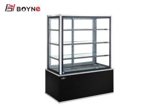 China Floor Standing Straight Bread Display Counter 4 Layer Marble Base High Efficiency factory