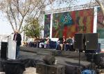 full color P5.95 Outdoor stage background led screen Panel 500x1000mm