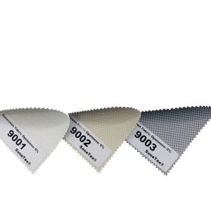 China Blackout Sunscreen Roller Blind Fabric Fireproof 0% Openness factory