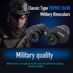 Military Compact HD Waterproof Binoculars Telescope For Adults Bird Watching