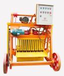 Mobile Diesel Concrete Block Making Machine 4-45 no Electric Concrete Brick