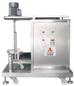 China Automatic Lip Gloss Machine High Efficiency Simple Liquid/Cream Mixing Machine factory