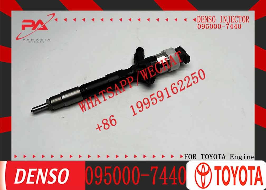 New Quality Diesel Common Rail Injector 095000-7440 095000-7441 095000-7442 23670-39165 For For TOYOTA 1KD-FTV