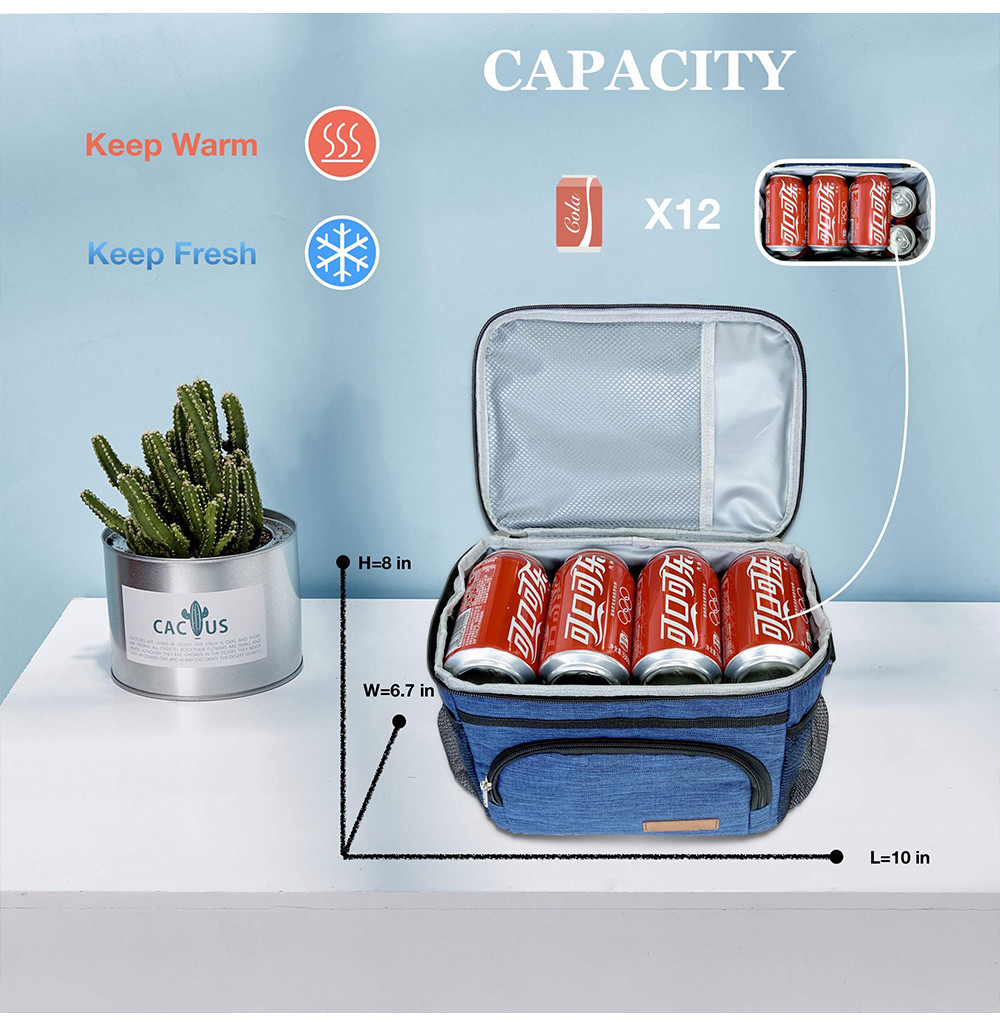 Reusable Leakproof Cooler Tote Bag For Adults