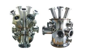 China PVD Vacuum Coating Cavity Welding UHV Vacuum Chamber custom factory