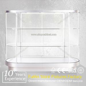 China Wholesale Commercial Glass Jewelry Display Cabinet factory