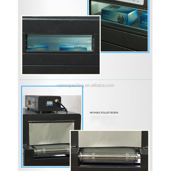 Automatic High Accuracy Automatic Pallet Shrink Tunnel Wrapping Packaging Machine for Box Bottle