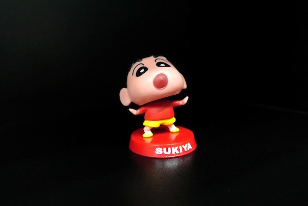 Shaking Head Shin Chan Figure , Japanese Cartoon Figures For Decoration