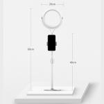 USB 7W Beauty Fill Light Dimmable 96 leds Live Streaming 8 inch Ring Light Kit