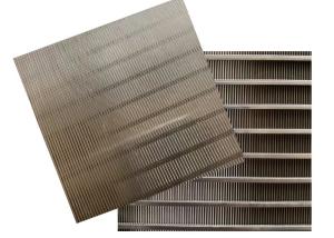 China 0.5*1.5 304 Stainless Steel Wedge Wire Screens Panels 6000mm*6000mm factory