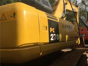 China Used Komatsu PC270-7 Crawler Excavator SAA6D107E-1 engine 27T weight with Original Paint factory