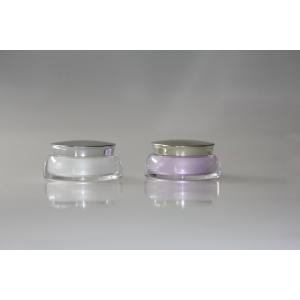 Face Cream Pump Acrylic Lotion Spray Bottle , LFGB Plastic Lotion Containers