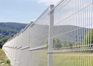China Low Carbon Steel 3d Welded Wire Fence 50x150mm Hot Dipped Galvanized factory