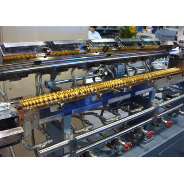 High Capacity PVC UPVC Conical Double Screw Extruder For Pipes / Plates / Sheets