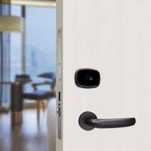 China Hotel RFID Key Card Lock M102 MF RFID Door Handle With Management Software System factory