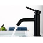 Single Hole Single Handle Basin Mixer Hot Cold Water Wash Basin Taps