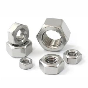China Metric Stainless Steel Hex Nut M16 M28 M30 M12 M26 M40 SS304 SS316 Hexagon Head Nut factory