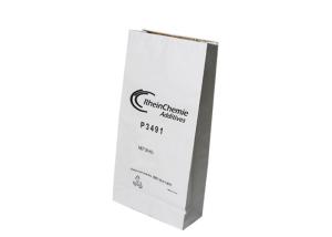 China 3 Layers Heat Sealed Paper Bags Trapezoid Pocket Opening Good Wear Resistance factory