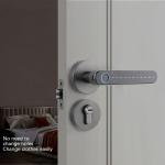 Black Gold Smart Lock Unlock Ble App Controlled Front Door Lock