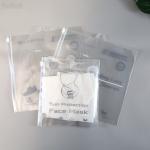 PVC Plastic Clothing Zipper Bag for Retail Packaging and Household Storage