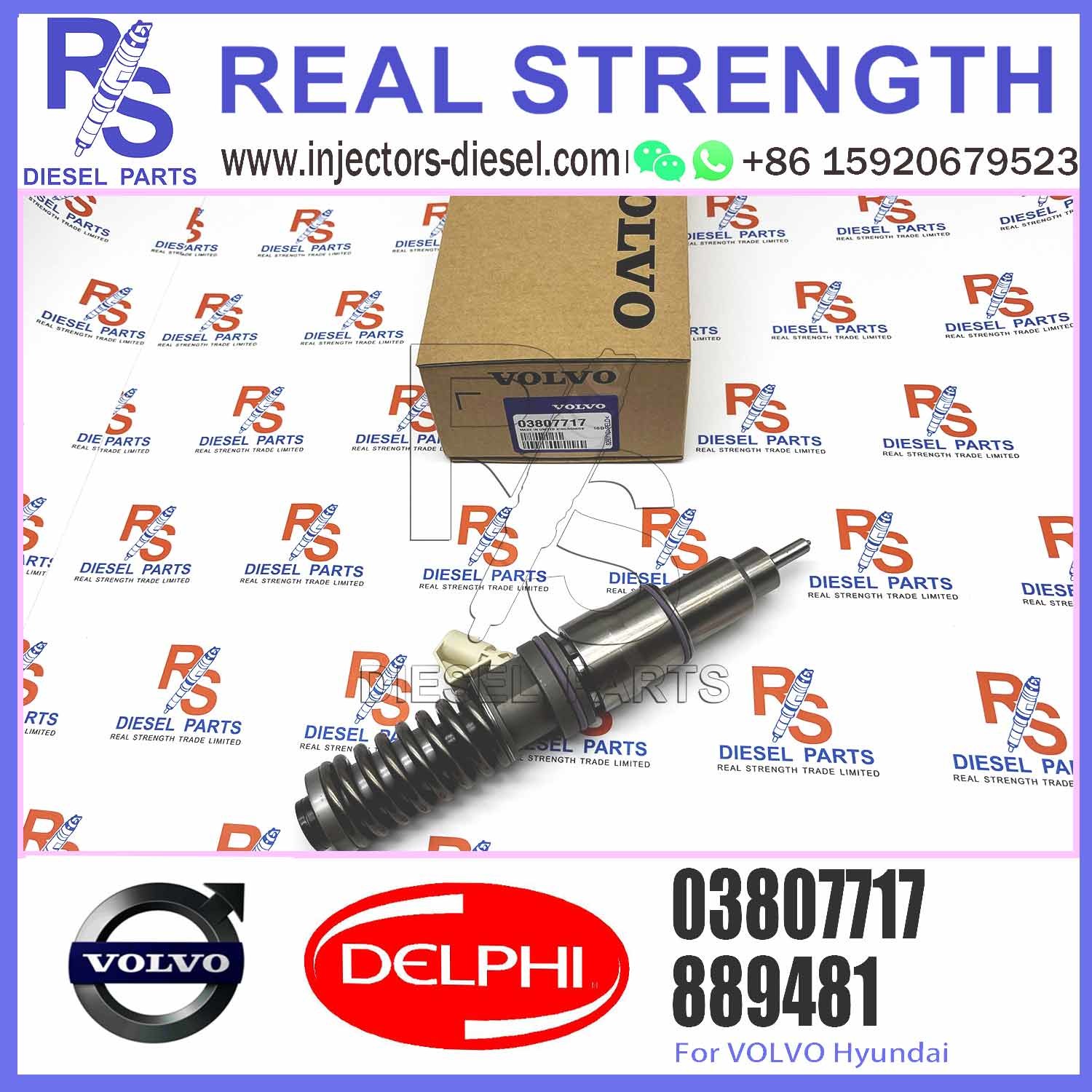 New Diesel Fuel Injector BEBE4C11001 03807717 03807717 For V-O-L-V PENTA Engine D12 775BHP