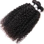 No Shedding Natural Peruvian Human Hair Weave For Undyed Black Extensions