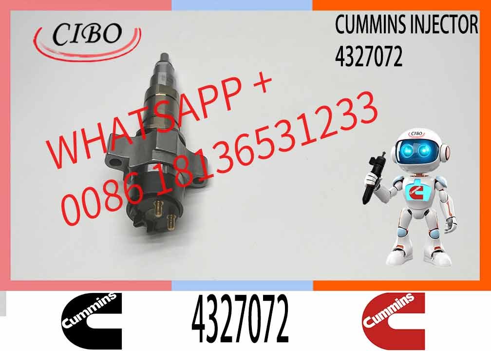 Factory Latest Diesel Fuel Injector Common Rail Fuel Injector 2872544 4307475 4327072 Assembly For Scania Isg Xpi