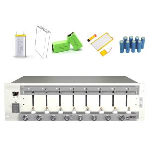 China Max Current 6000mA Battery Tester Machine , High C Rate Battery Testing Device factory