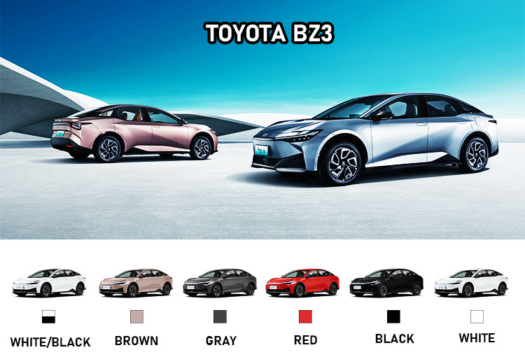 High Configuration BZ3 2024 Toyota Camry Ev Bz4x Electric Vehicle 5 Seats Plug-in Hybrid Energy Type