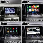 Infiniti G series Skyline G37 G25 G35 Q40 V36 Android 13 video interface with