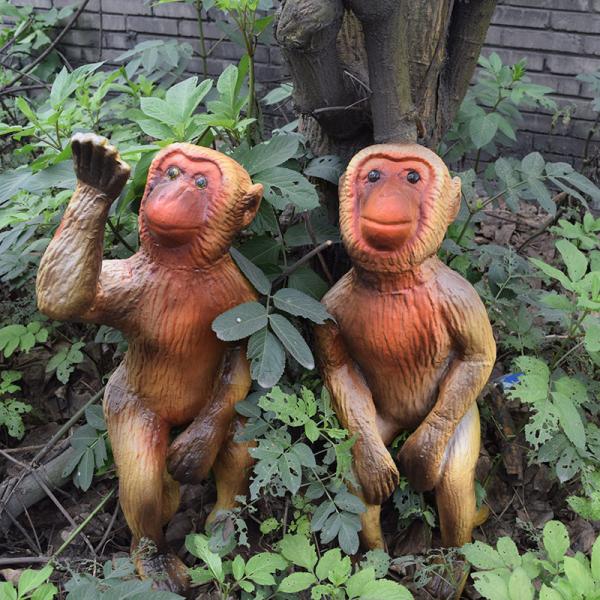 Anti Rust Animatronic Animal Robot Animatronic Chimpanzee For Children