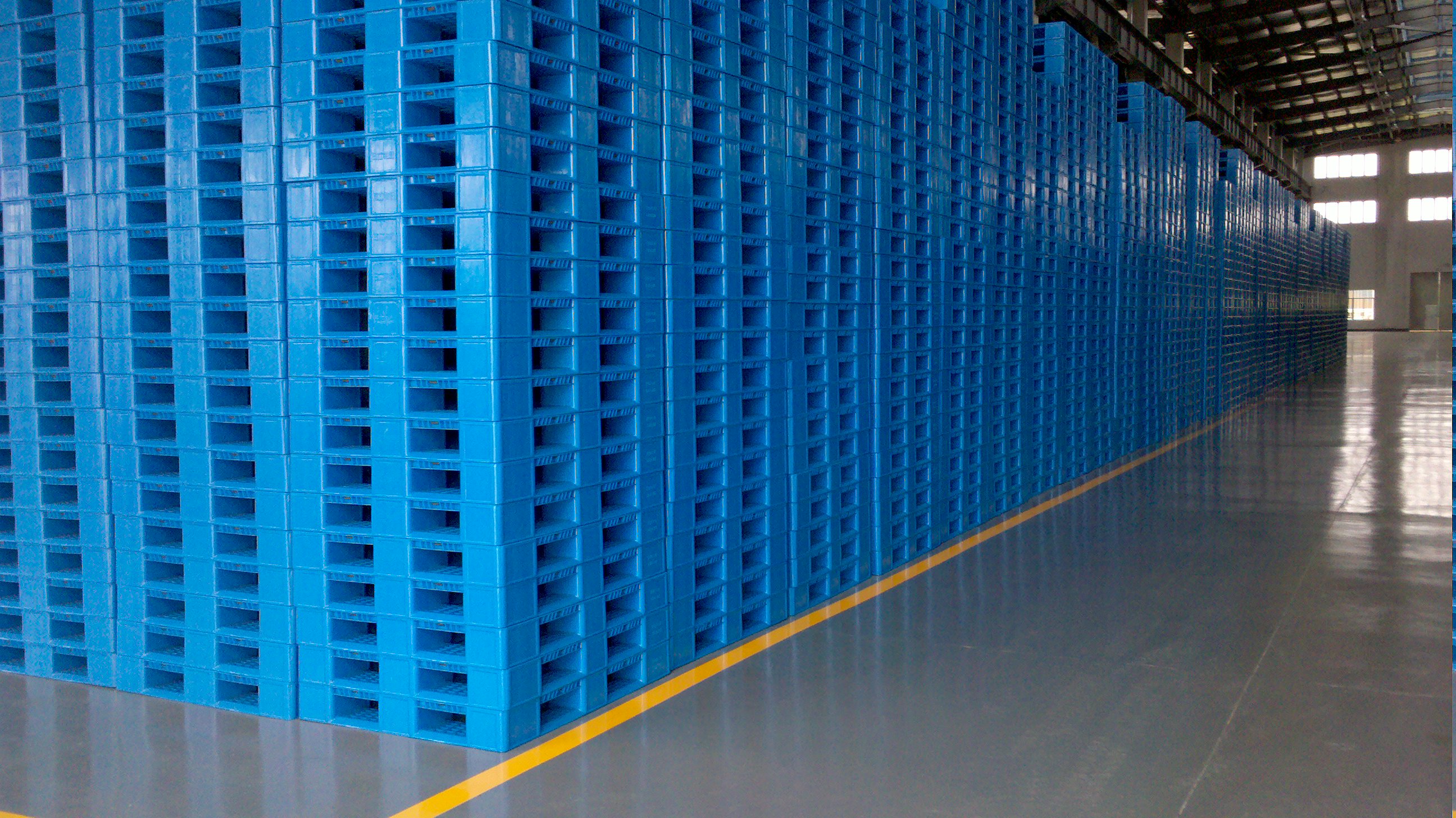 heavy duty plastic pallet euro HDPE forklift recycle export plastic pallet prices