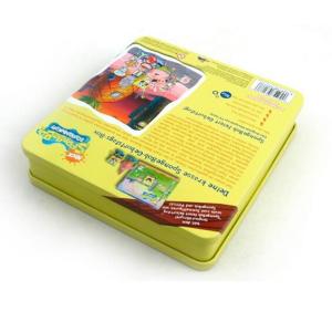 Rectangular Double Lid CD Tin Box