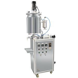 China Lipstick Production Line Vertical Pressurized Lipstick Filling Machine For Quantitative Filling factory