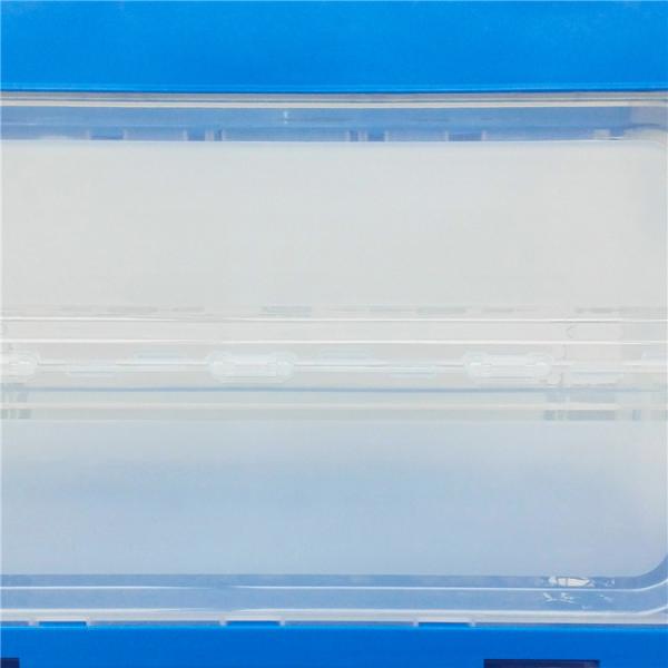 Durable Collapsible Plastic Containers Opening Width Sides 530*365*335 mm