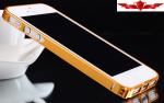 New Colorful Aluminum Iphone 4 4S 5 5S Bumper Cases Gift Box Included