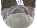 Hand Tied Straight Virgin Human Hair Full Lace Wigs Short Hair Natural Color