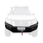 Black Steel Winch Bull Bar Rear Bumper for Nissan Navara NP300 for High- and