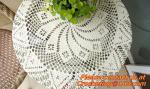 Handmade Table Cloth Crochet Table Runner Dining Party Tablecloth Lace