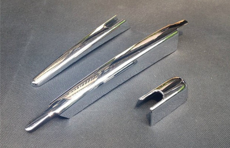 Chromed Auto Body Trim Parts Moulding For New Qashqai Rear Windscreen Wiper Cover