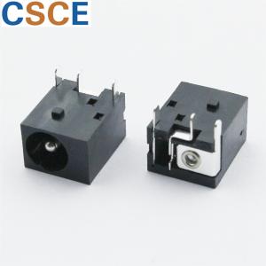 China Rated Current 0.5A DC Power Jack Connector / DC Power Connector Female Size 11.5*9.6*7mm factory