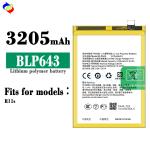 High Capacity 3200mAh BLP643 Mobile Phone Battery for OPPO R11S White Rechargeab