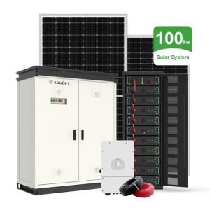 China Complete 50Kw Hybrid Solar Energy System 100Kw With 100kWh Battery Power Set factory