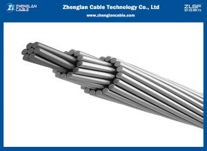 China ACSR Aluminum Conductor Steel Reinforced Bare Overhead Power Transmission Line factory