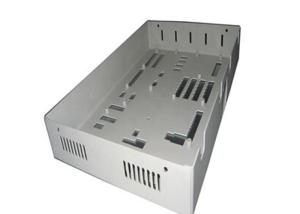 China Electronic Equipment 0.1mm Sheet Metal Fabrication Parts factory