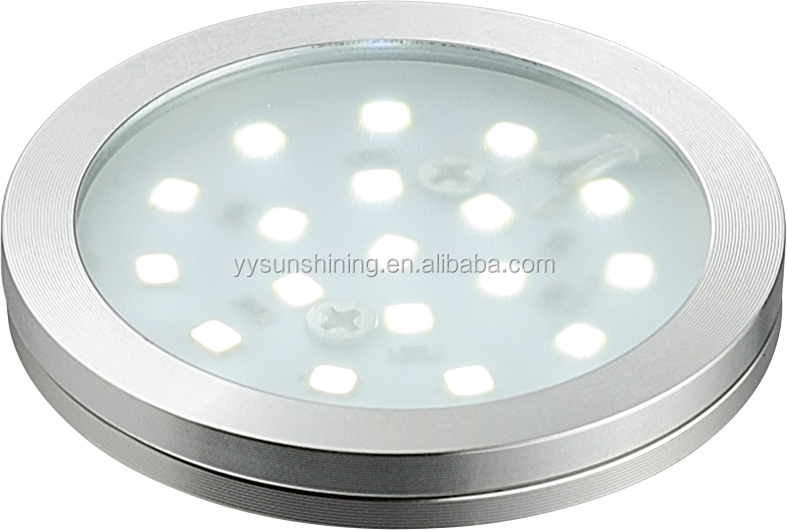 30000 Hours Working Time Super Slim Round LED Flat Surface Mounted LED Down Light for Furniture